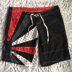 Billabong long board shorts size 7